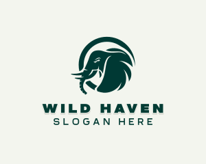 Wild Elephant logo design