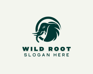 Wild Elephant logo design