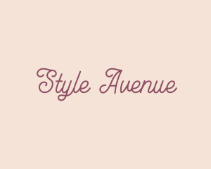 Cursive Feminine Business logo design