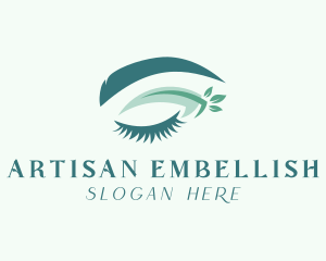 Natural Woman Beauty Eyelash Logo