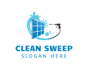 Cleaning Solar Panel Service logo design