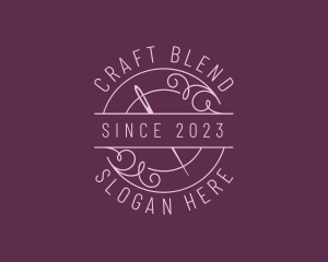 Sew Craft Dressmaking logo design