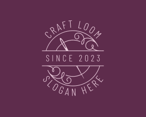 Sew Craft Dressmaking logo design