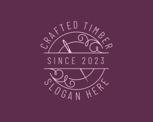 Sew Craft Dressmaking logo design