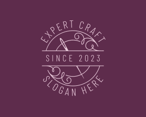 Sew Craft Dressmaking logo design