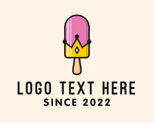 Ice Cream Popsicle Crown logo