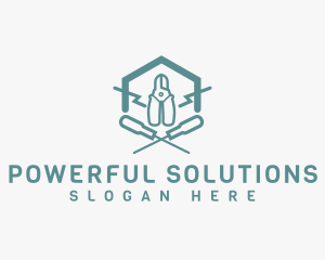 Electric Utility Tools logo design