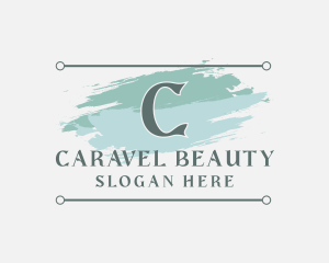 Fashion Paint Cosmetics Boutique logo design