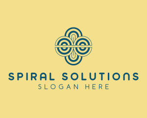 Digital Spiral Telecom logo design