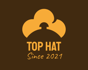 Golden Chef Hat  logo design