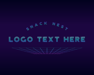 Generic Neon Retro logo design