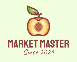 Healthy Apple Market  logo design