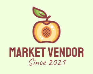 Healthy Apple Market  logo design