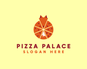 Pizza Slice Fox logo design