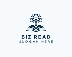 Book Tree Bookstore logo design