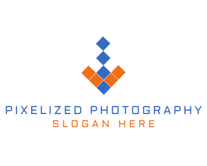 Pixel Arrow Software logo design