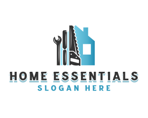 Home Construction Tools logo design