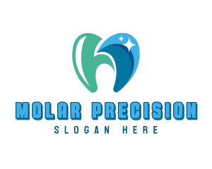 Tooth Dental Hygienist logo