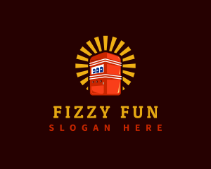 Retro Drink Vending Machine logo