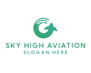 Aviation Travel Plane logo