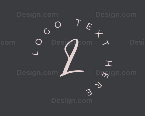 Minimalist Fashion Designer Logo