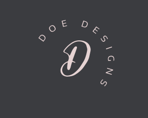 Minimalist Fashion Designer logo design