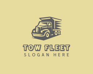 Dump Truck Construction logo design