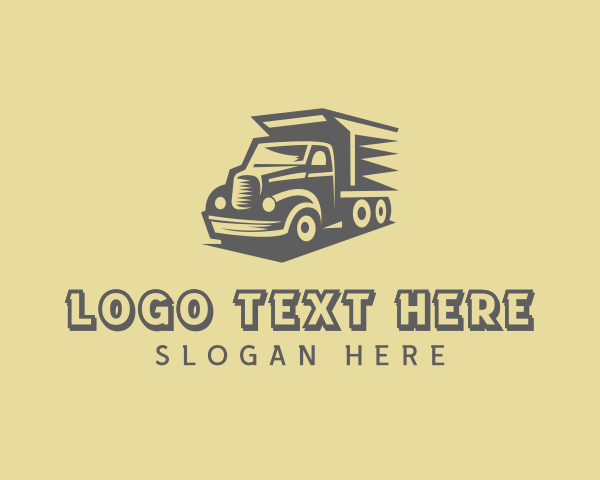 Dump Truck Construction logo