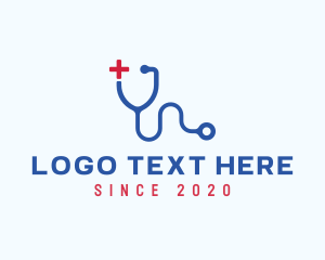 Medical Stethoscope Letter Y logo