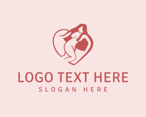 Heart Nude Lady logo