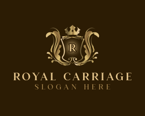 Royal Shield Crest logo design