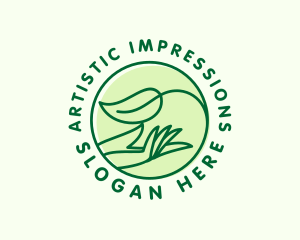 Organic Hand Spa logo design