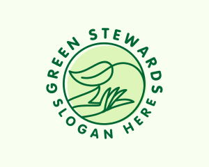 Organic Hand Spa logo design