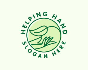 Organic Hand Spa logo design