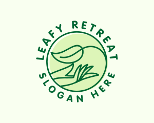 Organic Hand Spa logo design