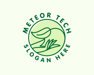 Organic Hand Spa logo design