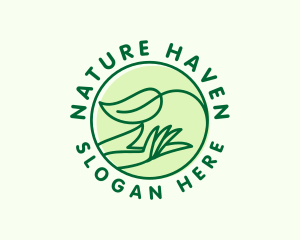 Organic Hand Spa logo design