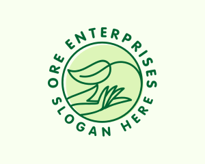 Organic Hand Spa logo design