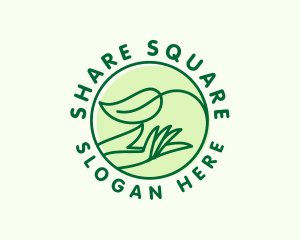 Organic Hand Spa logo design