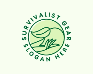 Organic Hand Spa logo design