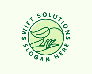 Organic Hand Spa logo design