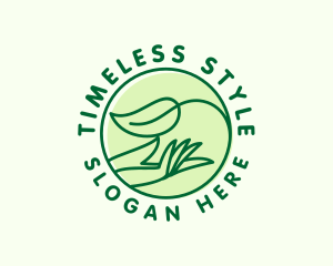 Organic Hand Spa logo design