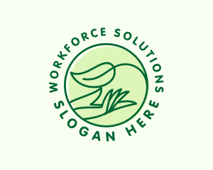 Organic Hand Spa logo design