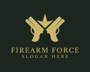 Police Weapon Gun  logo