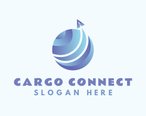 Blue Air Cargo Courier logo design