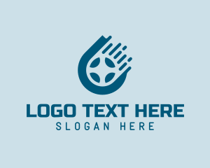 Car Tire Wheel Cleaning logo