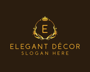 Elegant Royal Crown  logo design