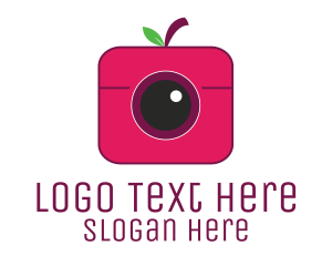 Photograph - Berry Instagram Camera logo design