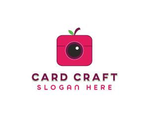 Berry Instagram Camera logo design