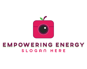 Berry Instagram Camera logo design